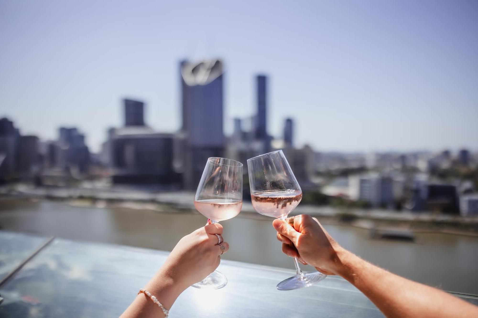 Emporium Hotel South Bank Brisbane Exterior photo A toast with wine